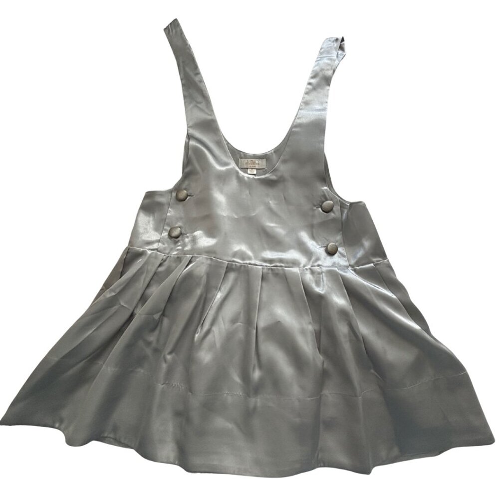 Erin Fetherston for Target silver satin jumper size 11